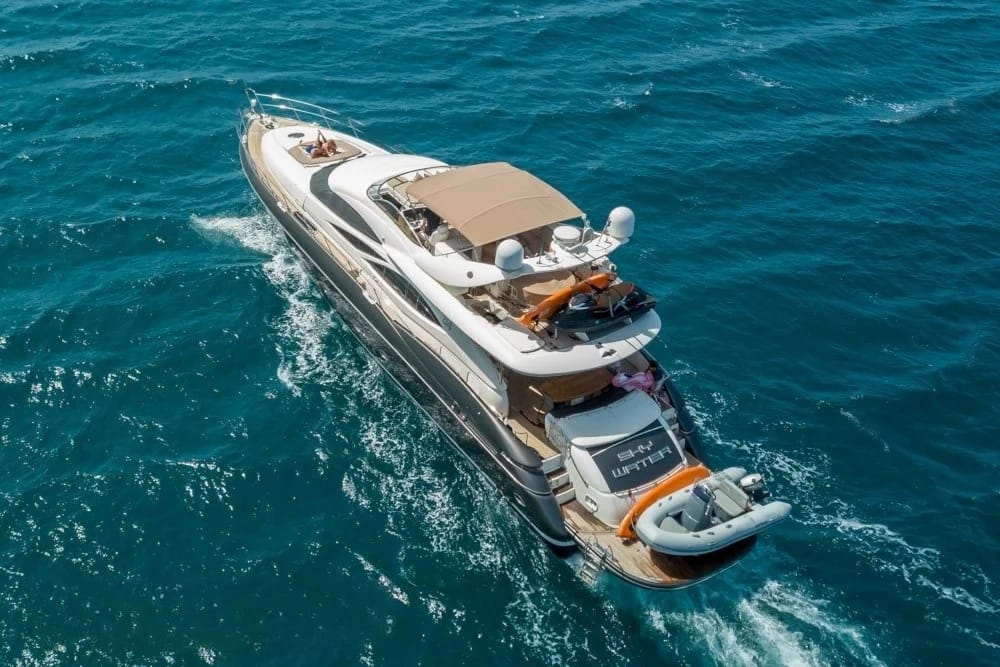 An image of Skywater yacht