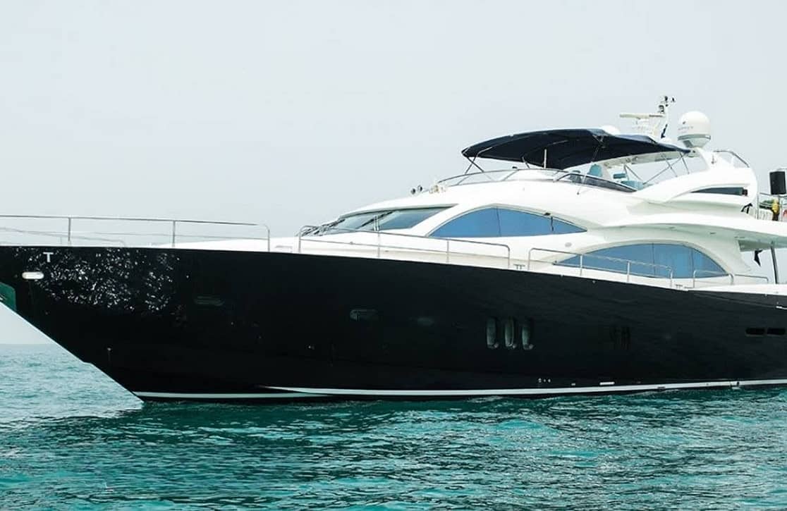An image of Notorious yacht