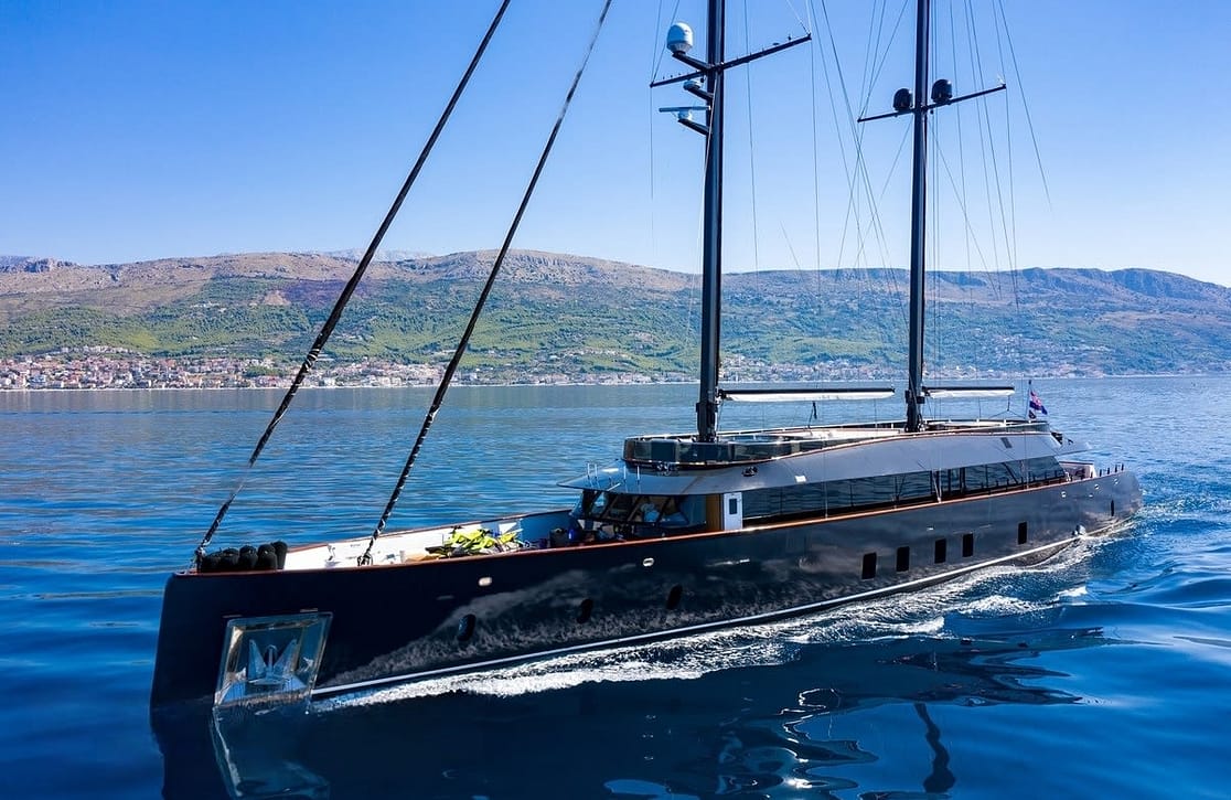 An image of Scorpios yacht