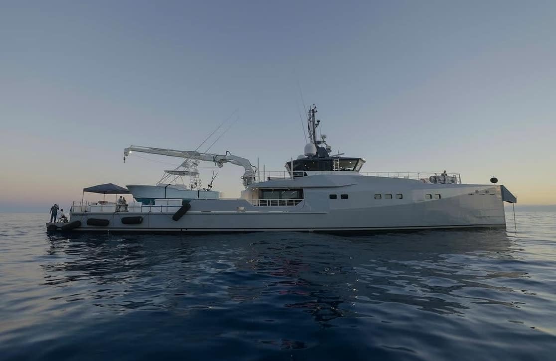 An image of Bad Company Support yacht