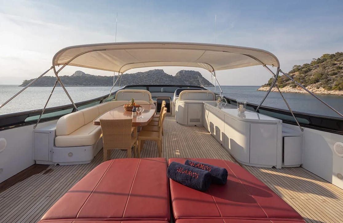 An image of Glaros yacht