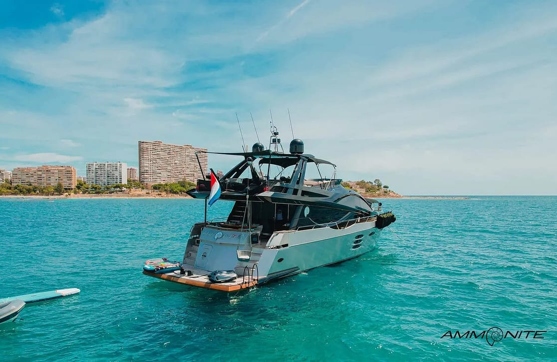 An image of Ammonite yacht