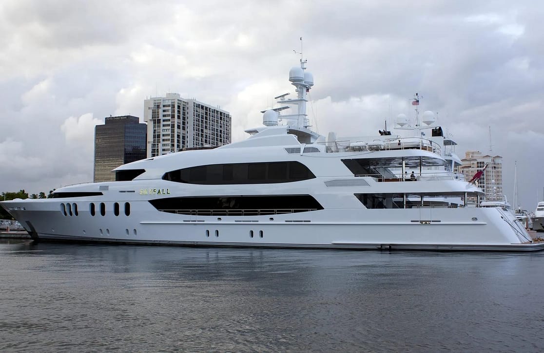 An image of Skyfall yacht