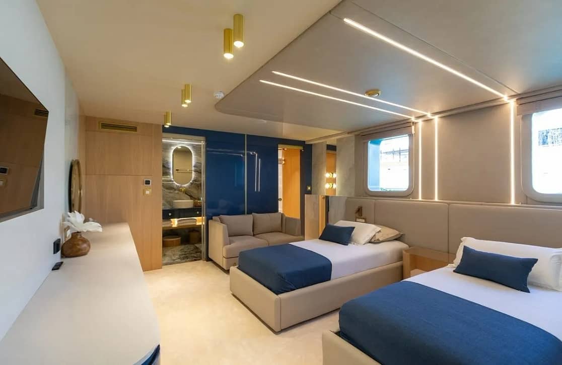 An image of Scorpios yacht