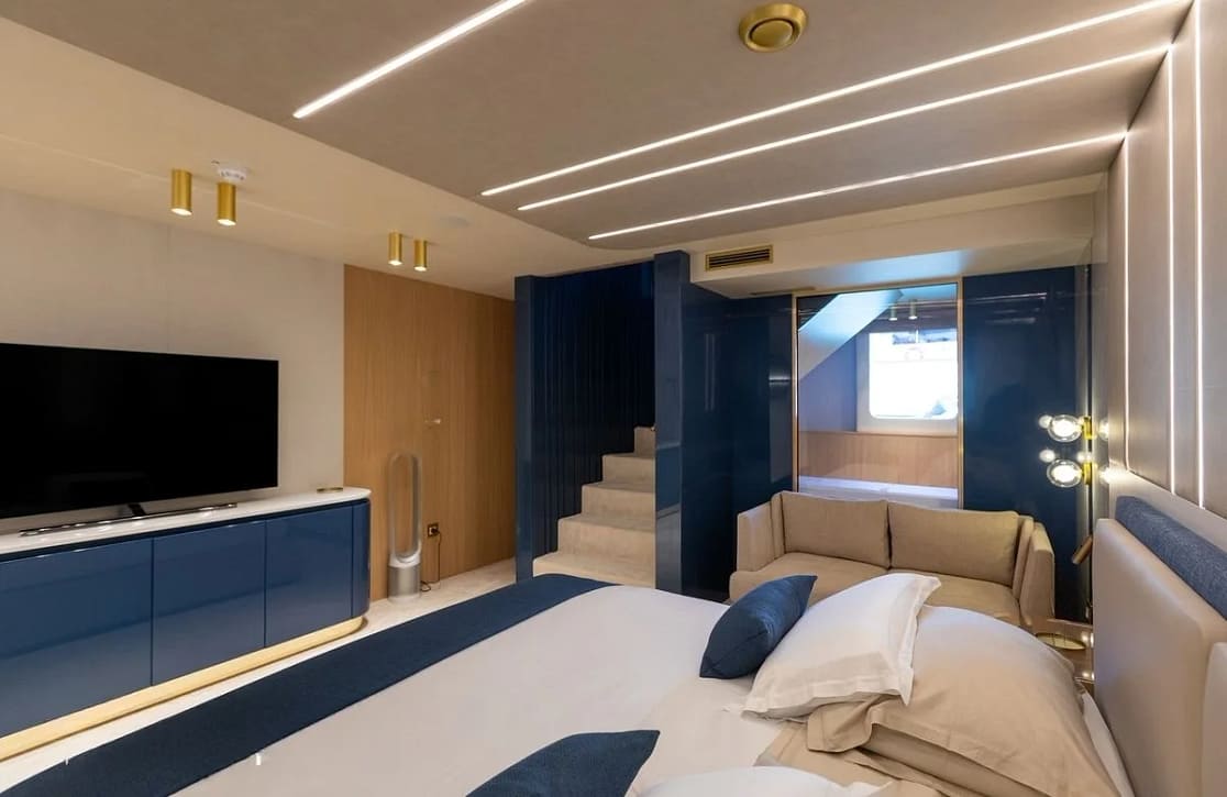An image of Scorpios yacht