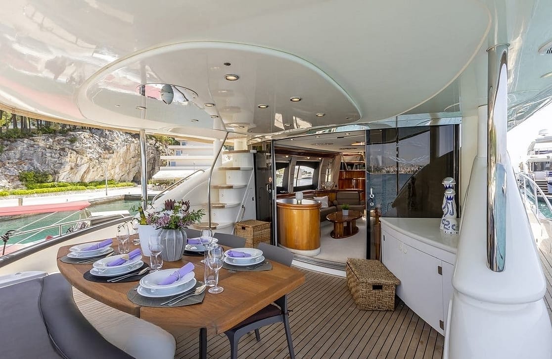 An image of Skywater yacht