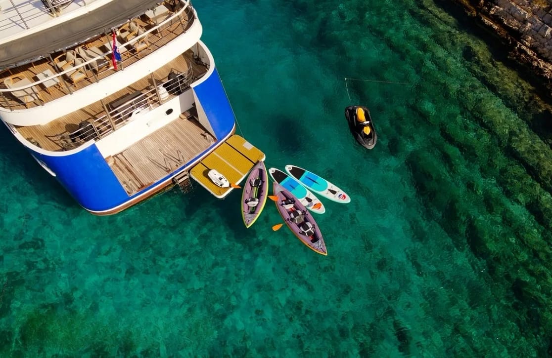 An image of Lupus Mare yacht