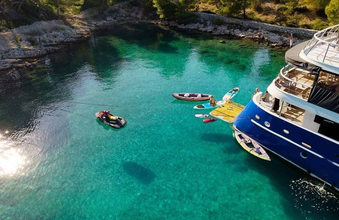 An image of Lupus Mare yacht