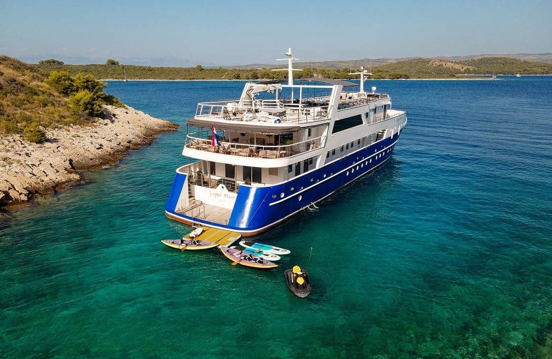 An image of Lupus Mare yacht