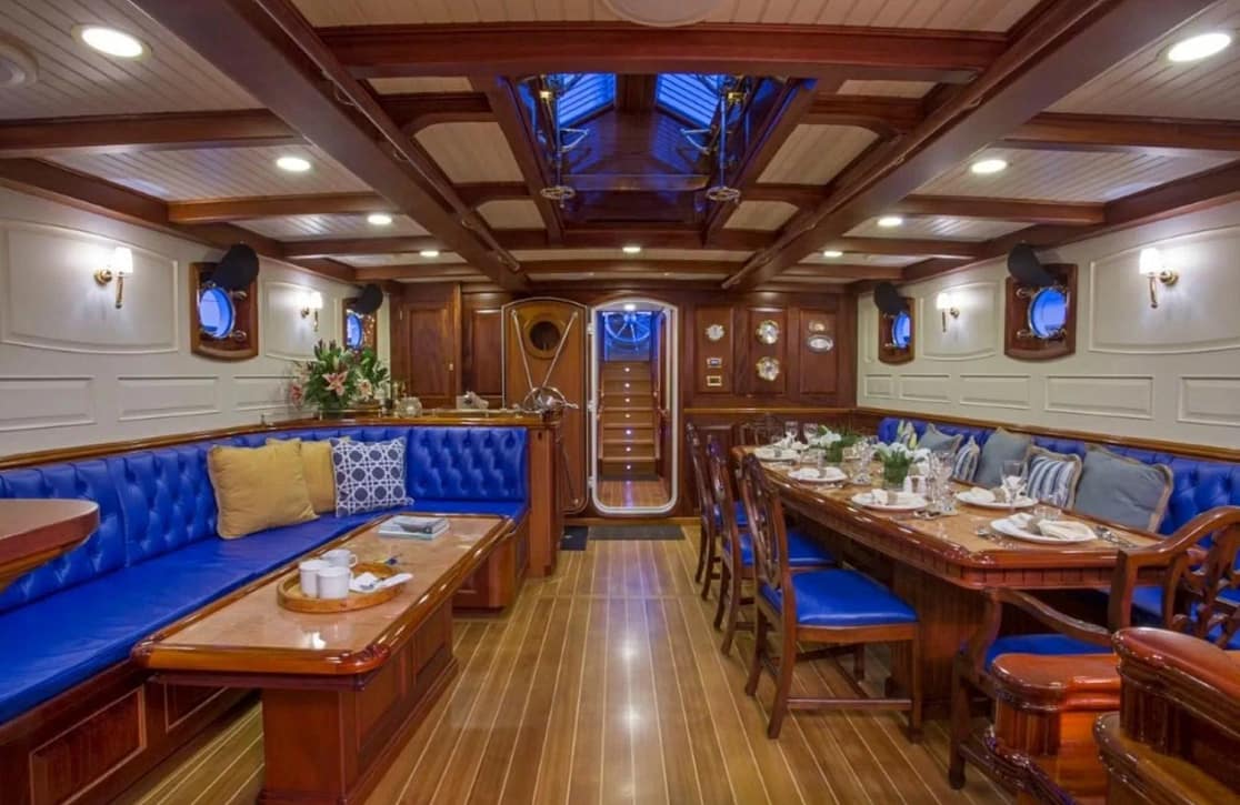 An image of Columbia yacht