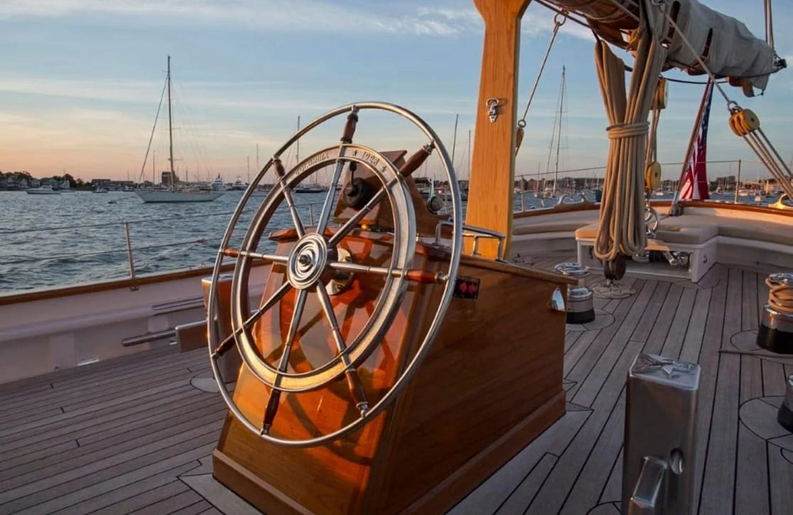 An image of Columbia yacht