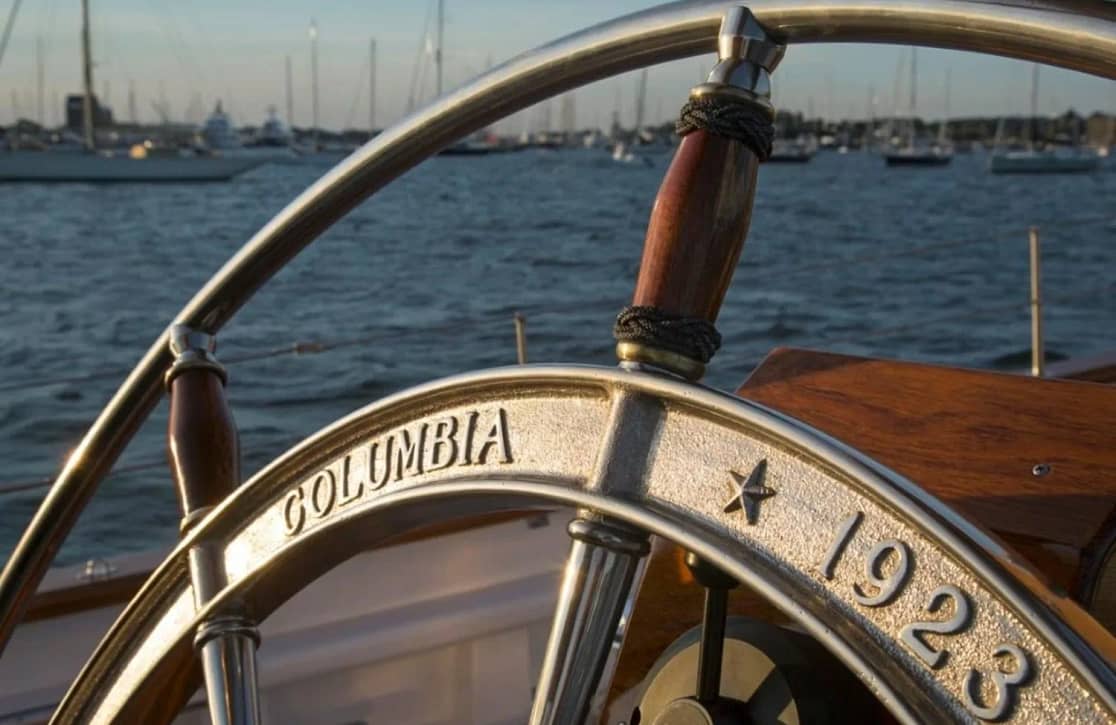 An image of Columbia yacht