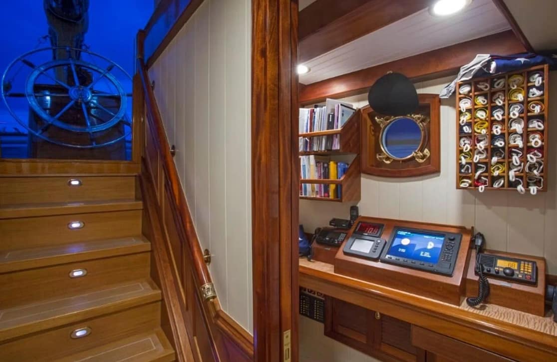 An image of Columbia yacht
