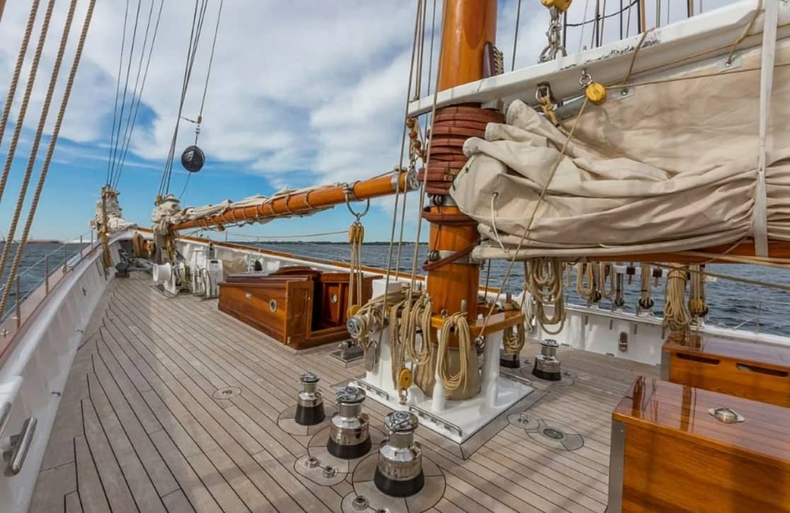 An image of Columbia yacht