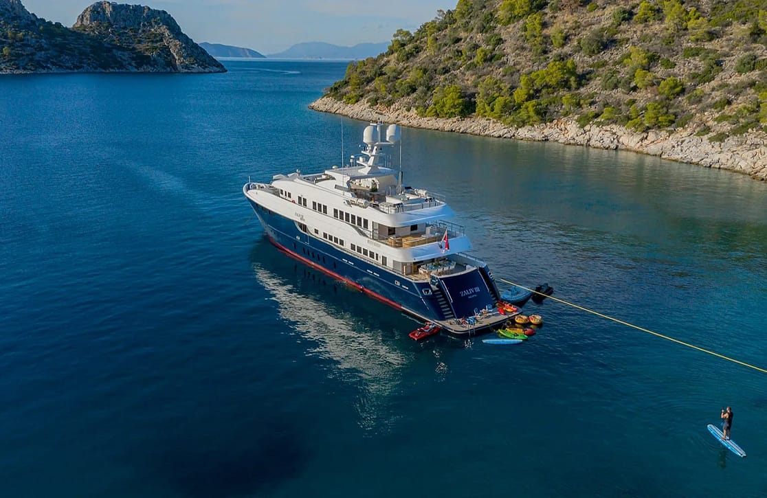 An image of Zaliv III yacht