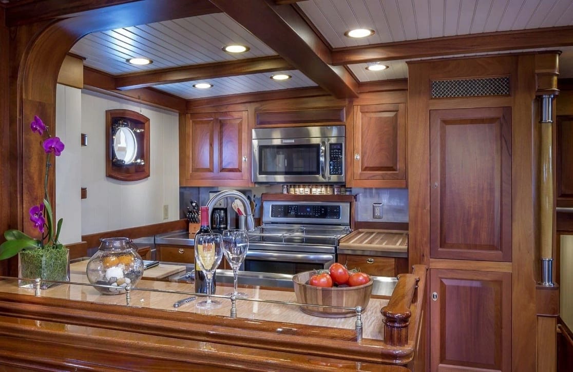 An image of Columbia yacht