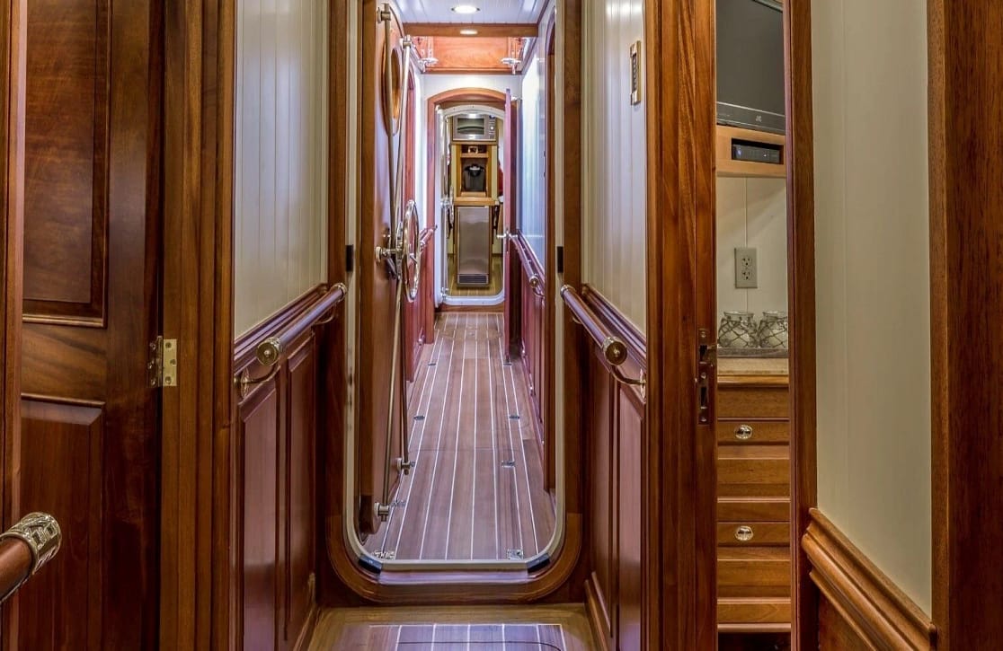 An image of Columbia yacht