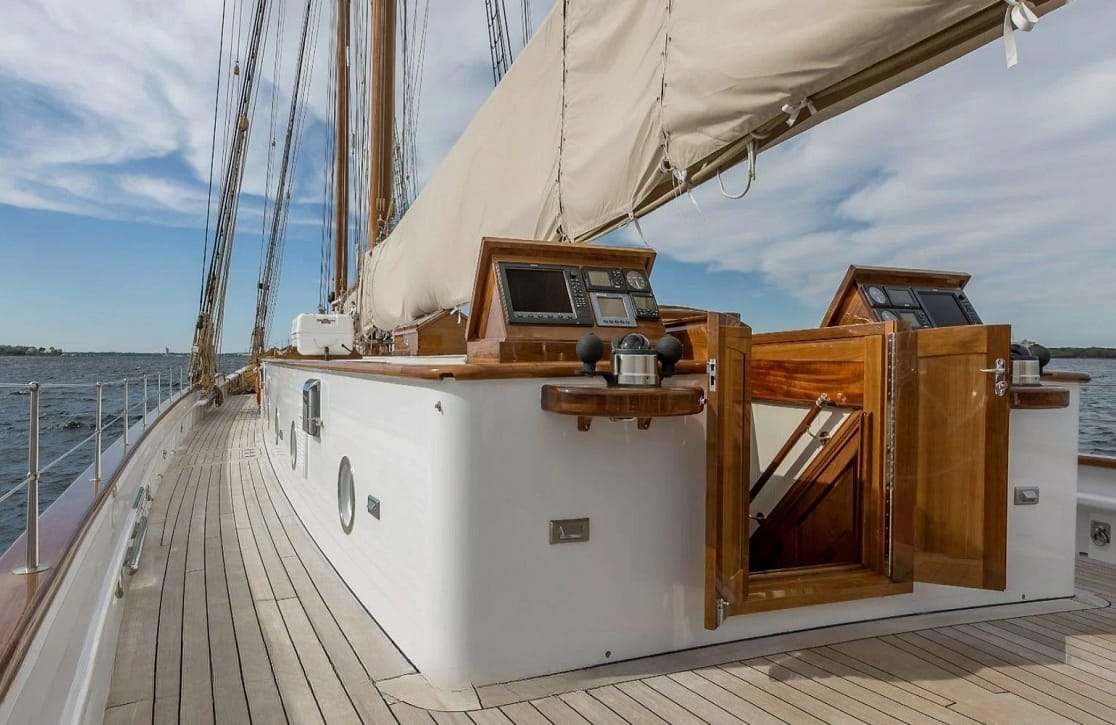 An image of Columbia yacht