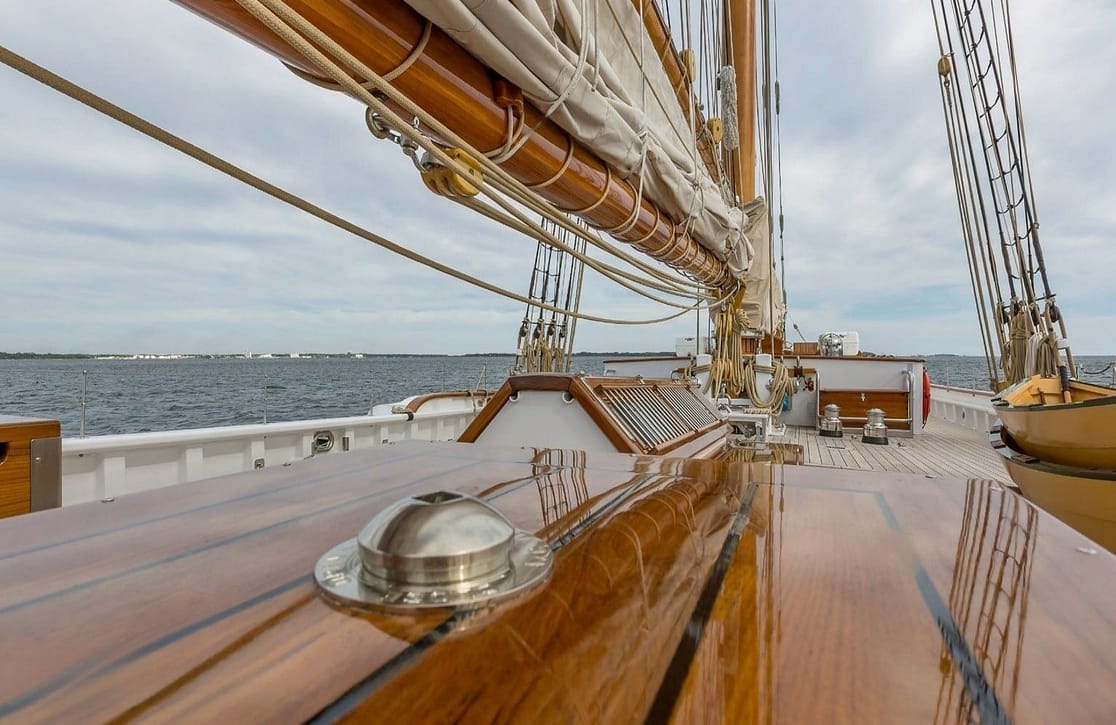 An image of Columbia yacht