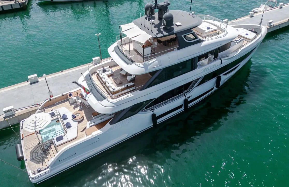 An image of Grateful yacht