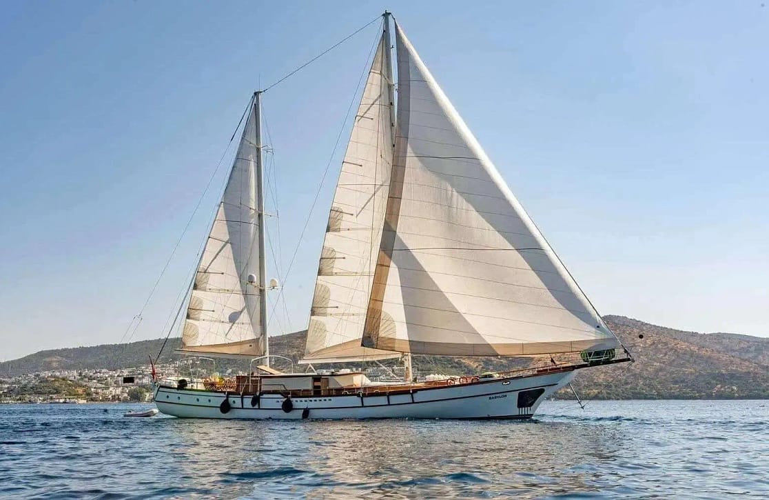 An image of Babylon yacht