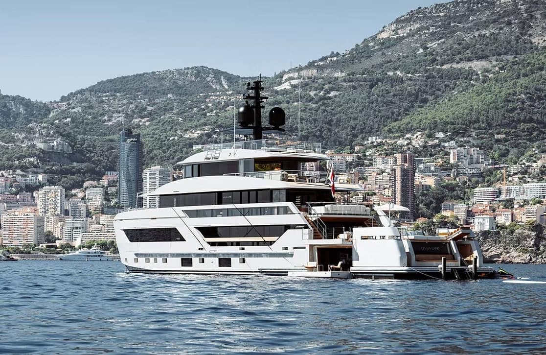 An image of La La Land yacht