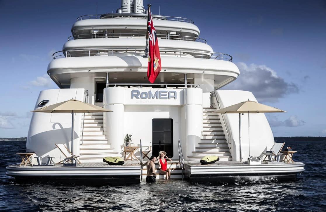 An image of Romea yacht