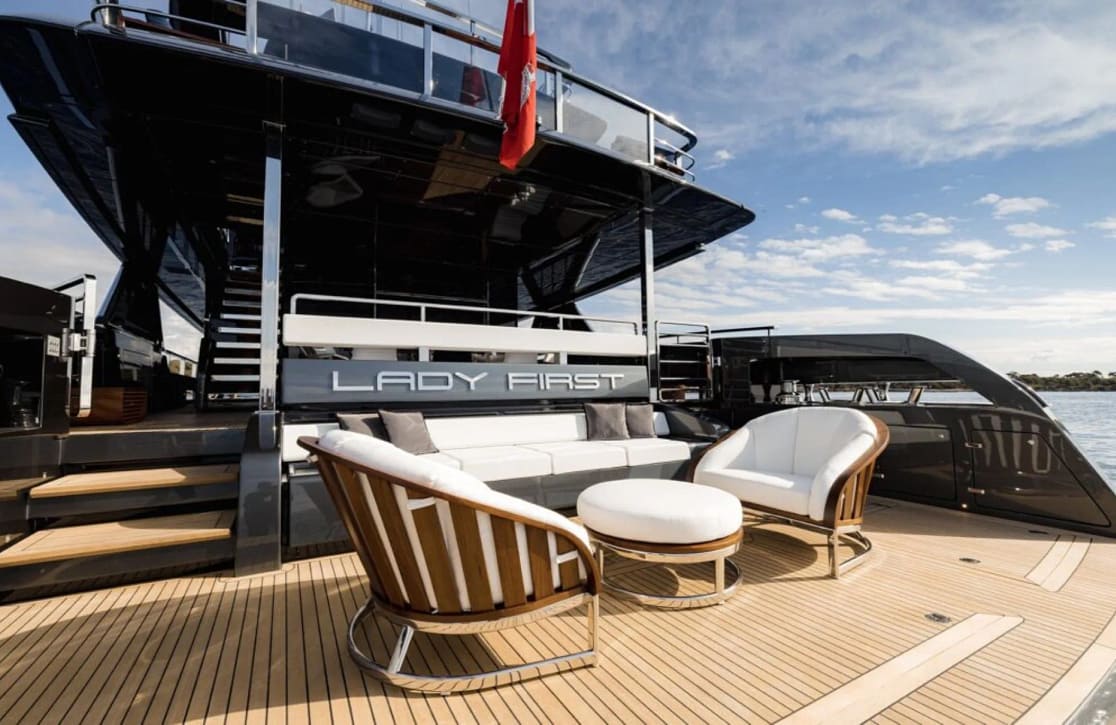 An image of Lady First yacht