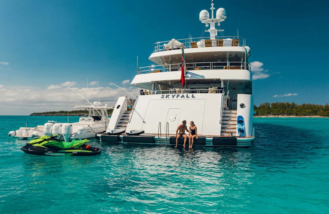 An image of Skyfall yacht