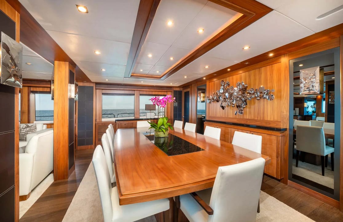 An image of Acacia yacht