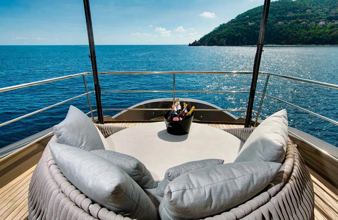 An image of Kokonut’s Wally yacht