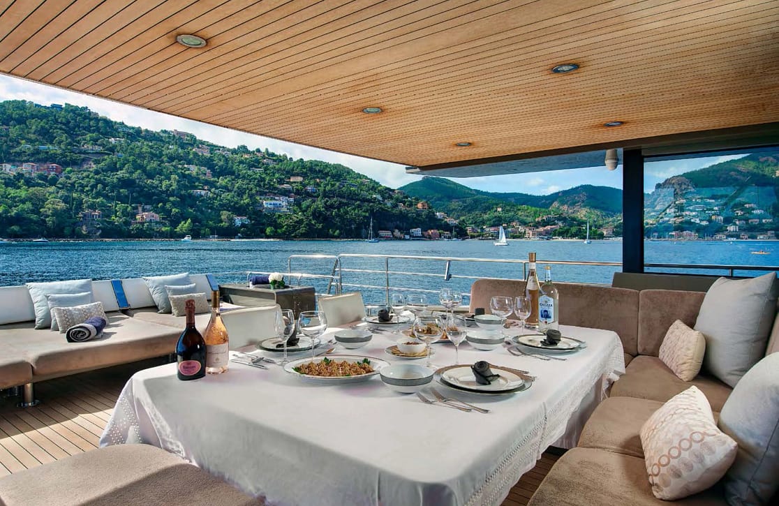 An image of Kokonut’s Wally yacht