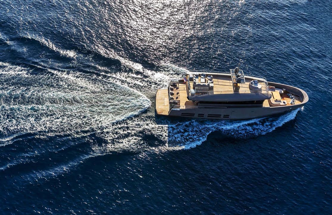 An image of Kokonut’s Wally yacht