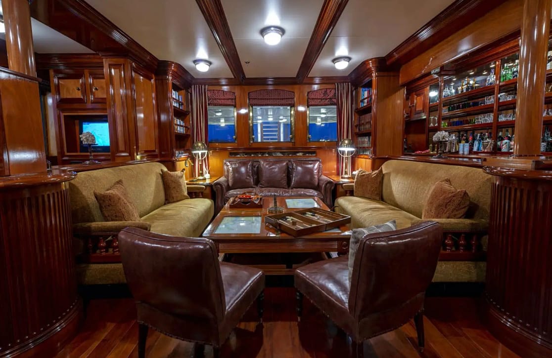 An image of Steel yacht