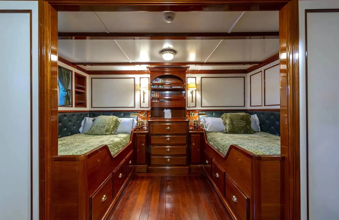An image of Steel yacht