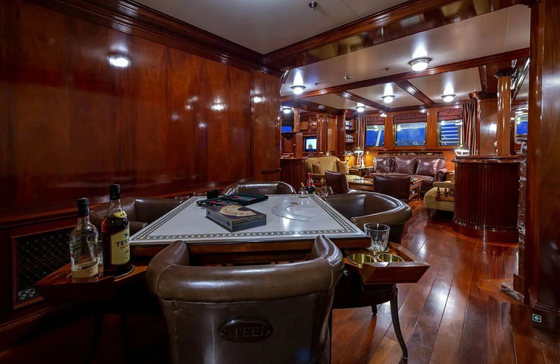 An image of Steel yacht
