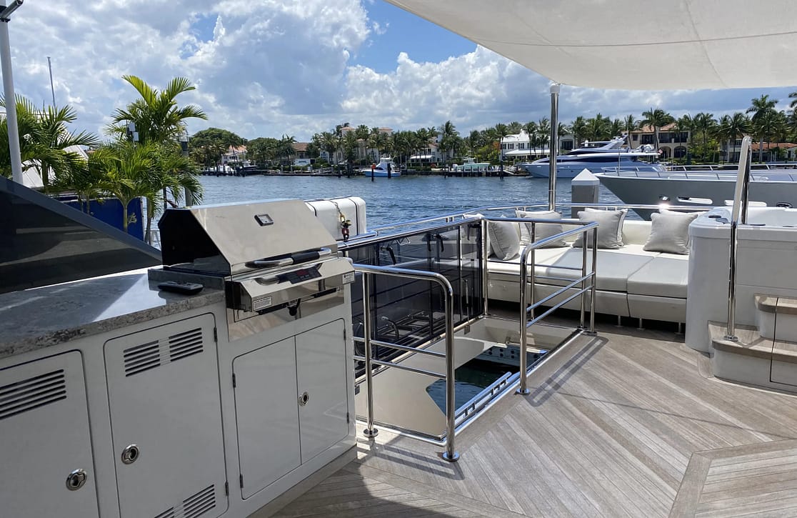 An image of Chillaxin’ yacht