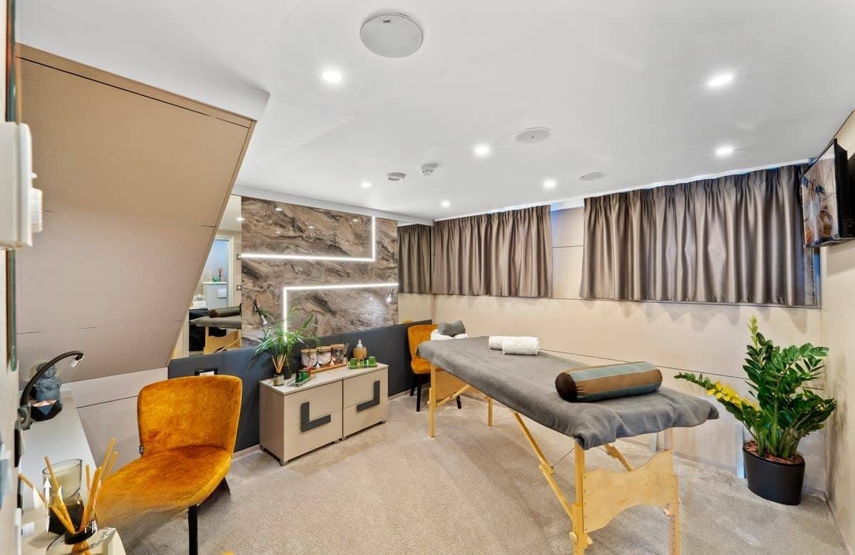 A preview of interior Spa massage room