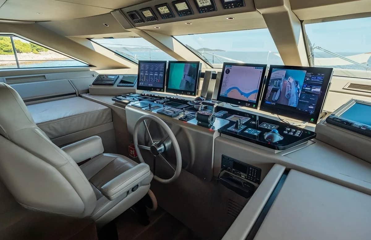 A preview of interior Bridge driving area