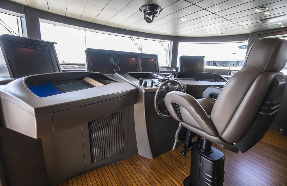 A preview of interior Bridge driving area