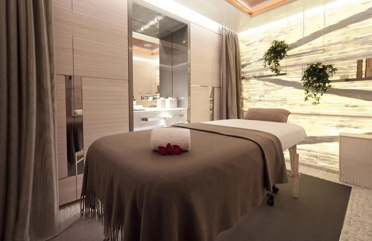 A preview of interior Spa massage room
