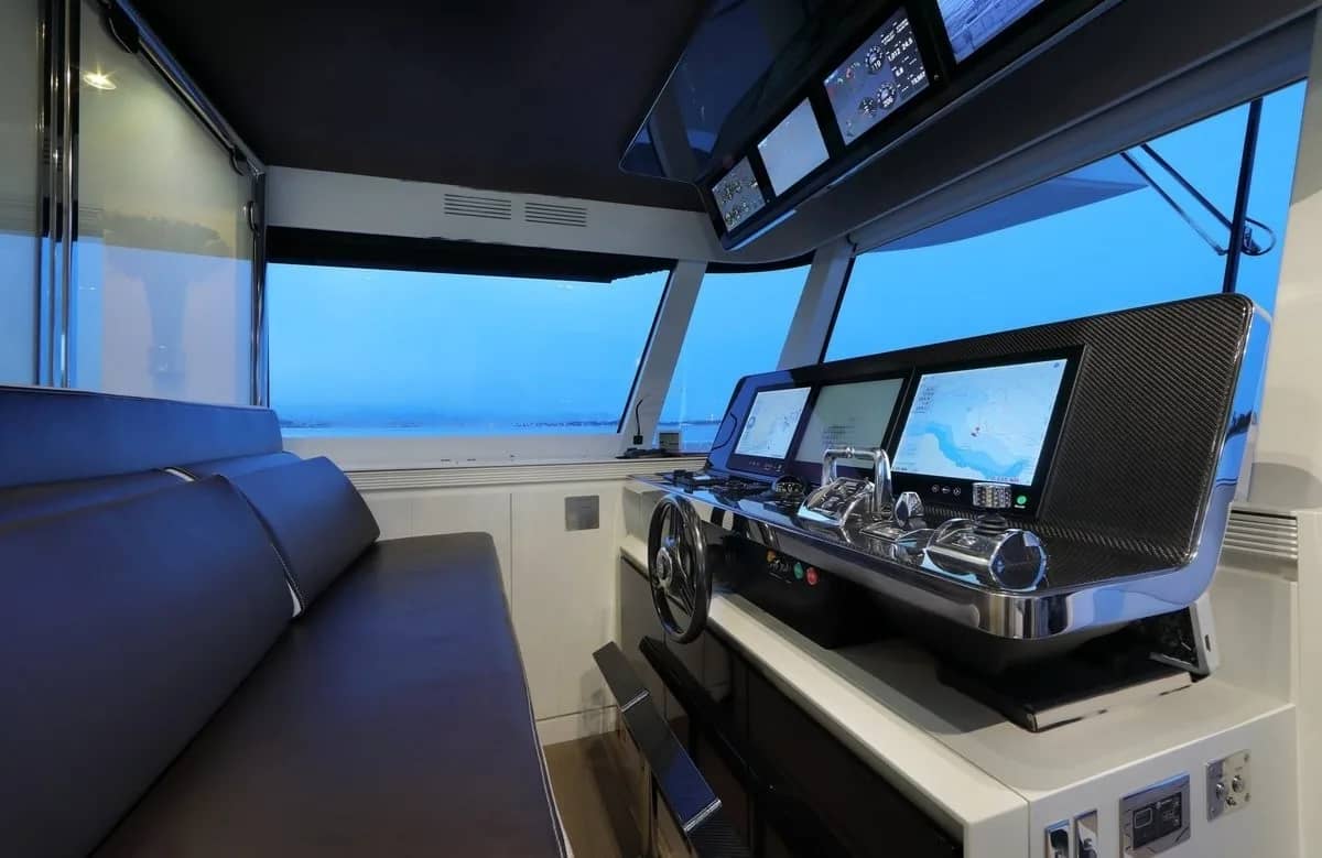 A preview of interior Bridge driving area