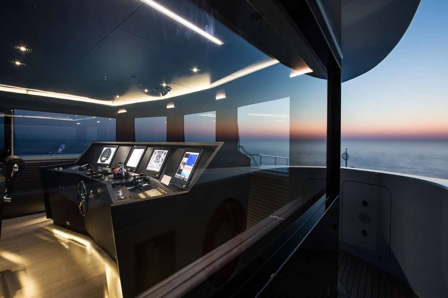 A preview of interior Bridge driving area