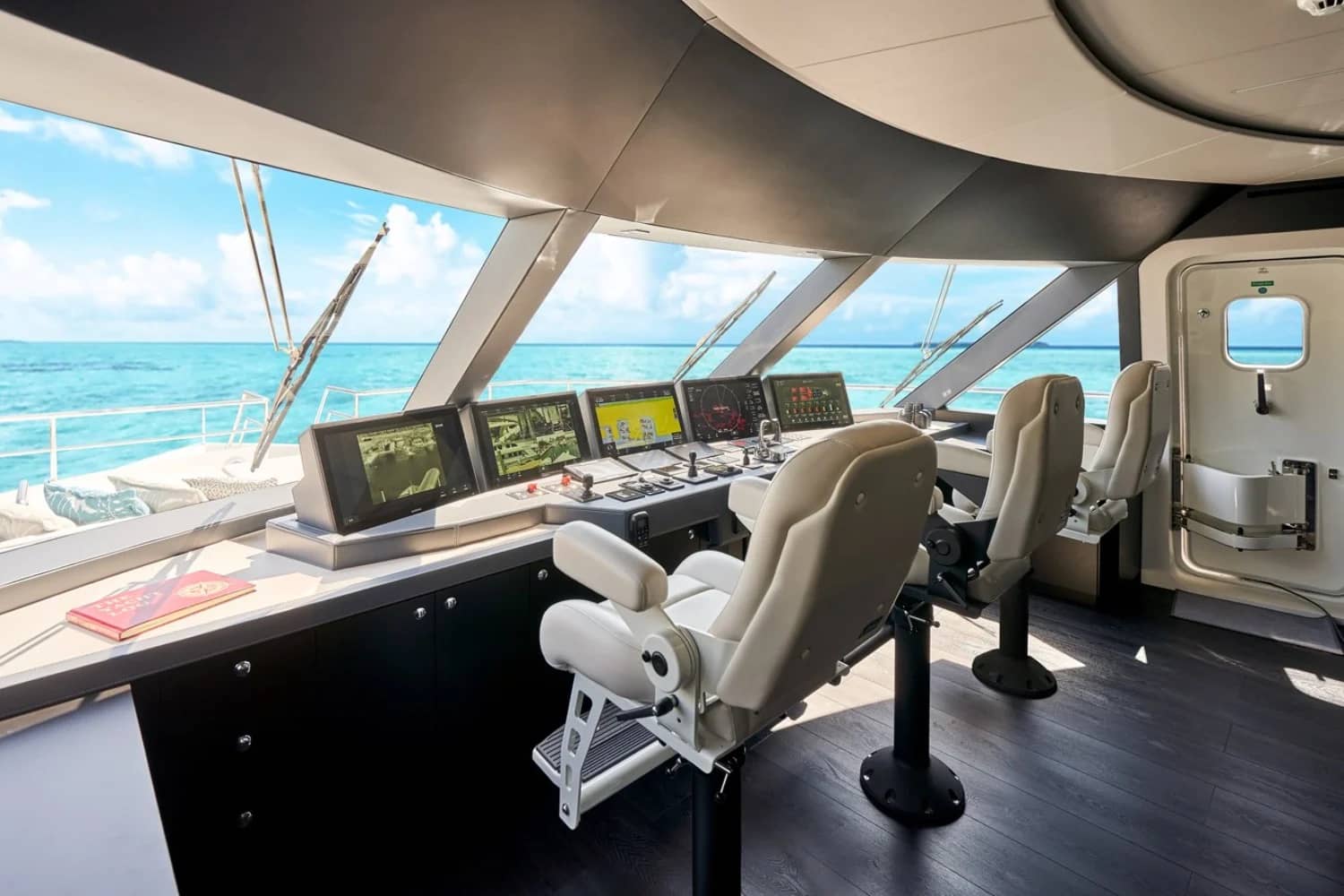 A preview of interior Bridge driving area