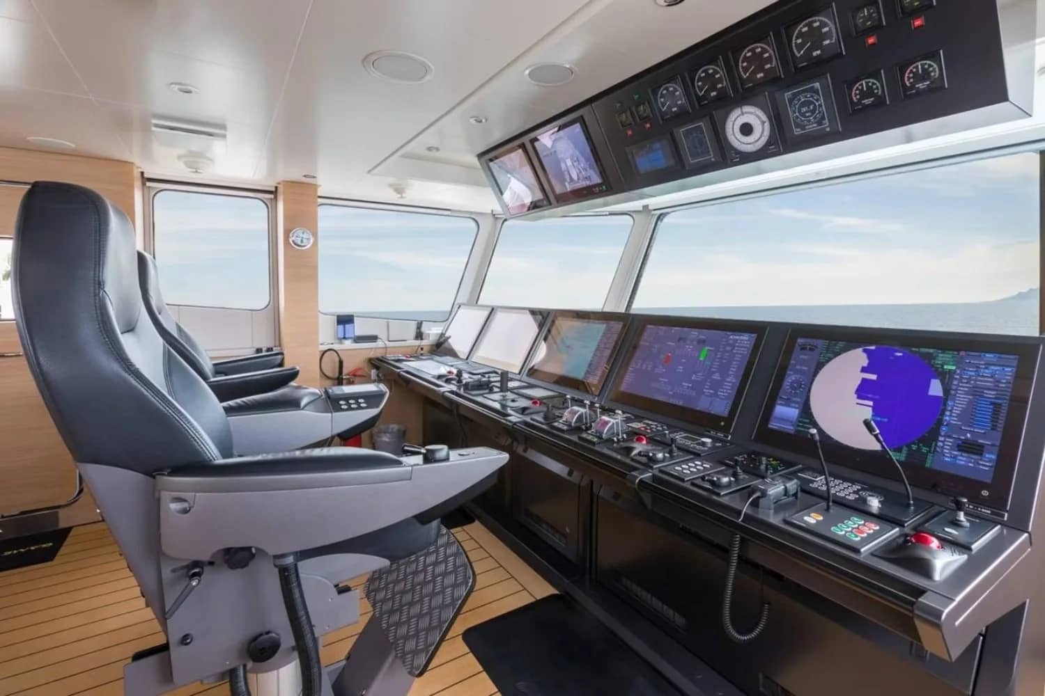 A preview of interior Bridge driving area