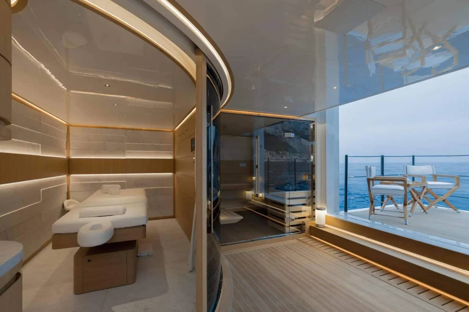 A preview of interior Spa massage room