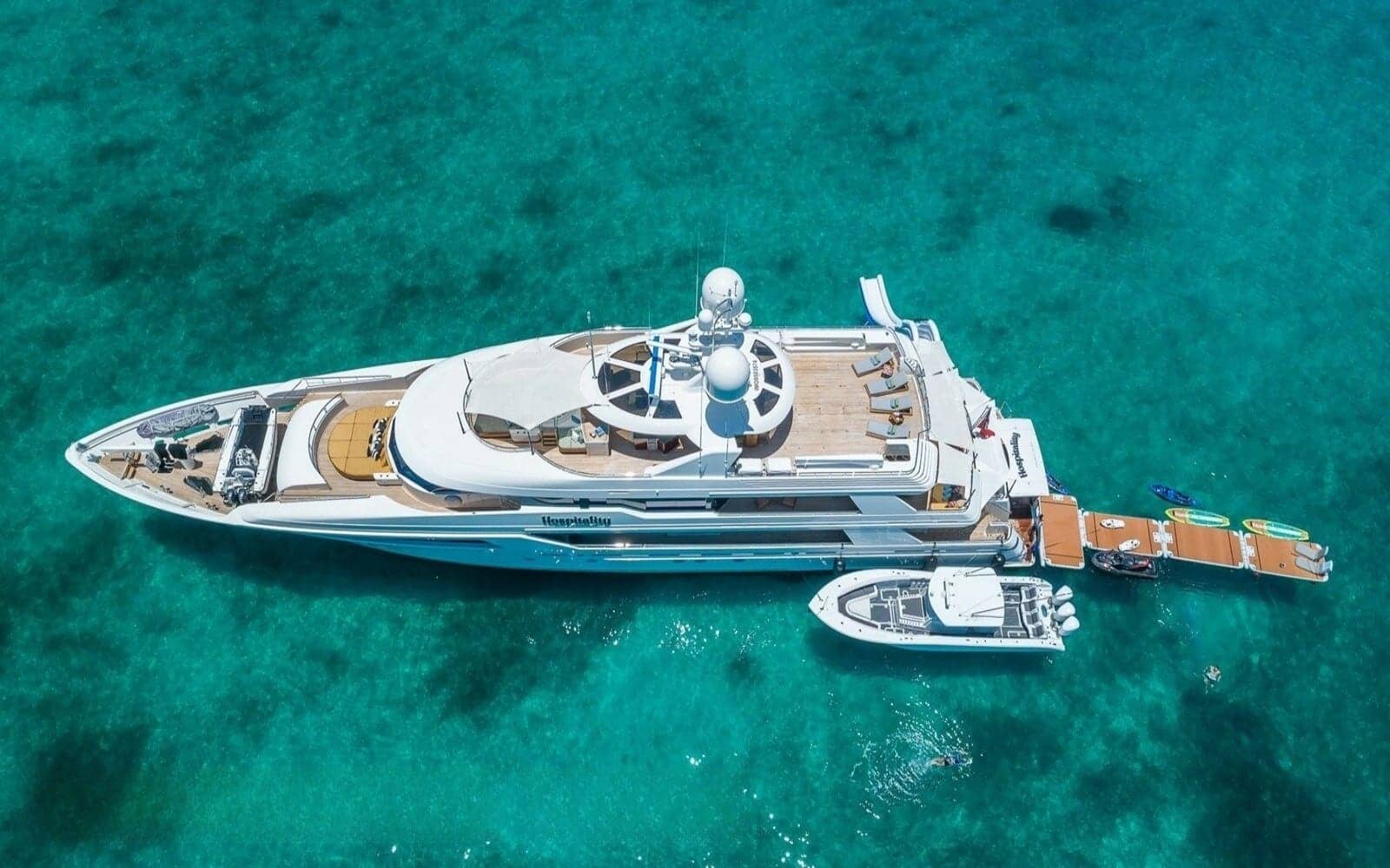 An image of Hospitality yacht