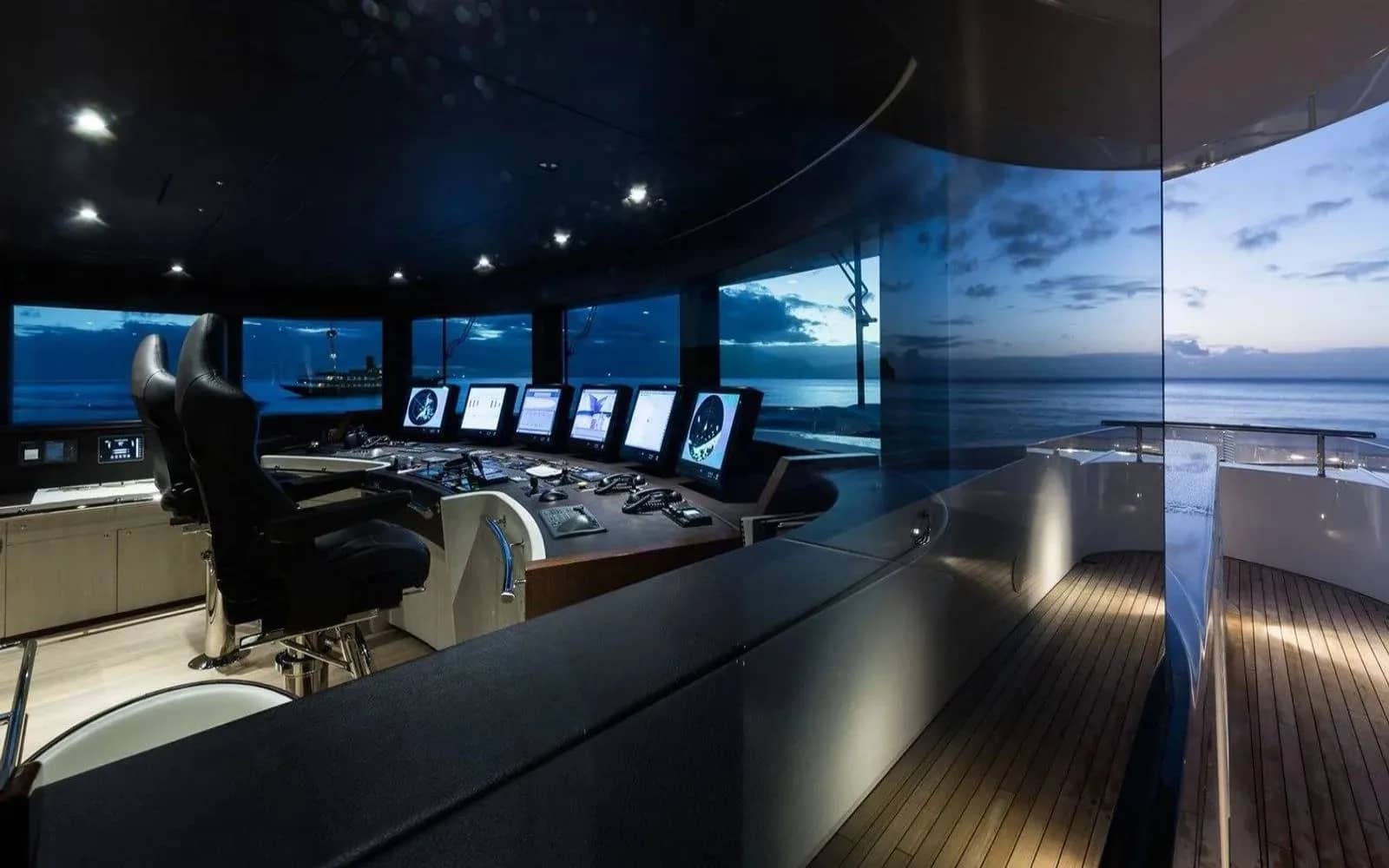 A preview of interior Bridge driving area