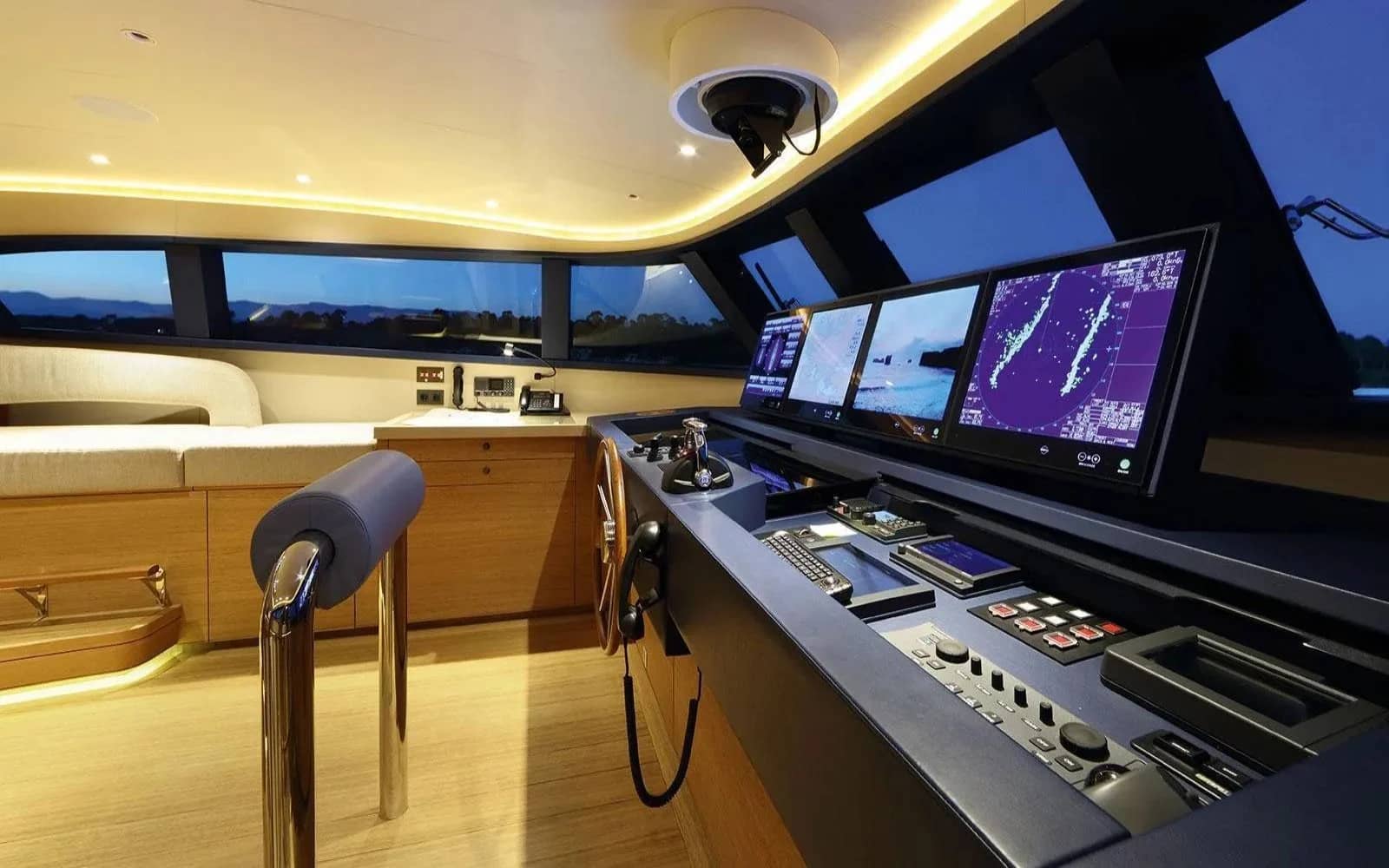 A preview of interior Bridge driving area