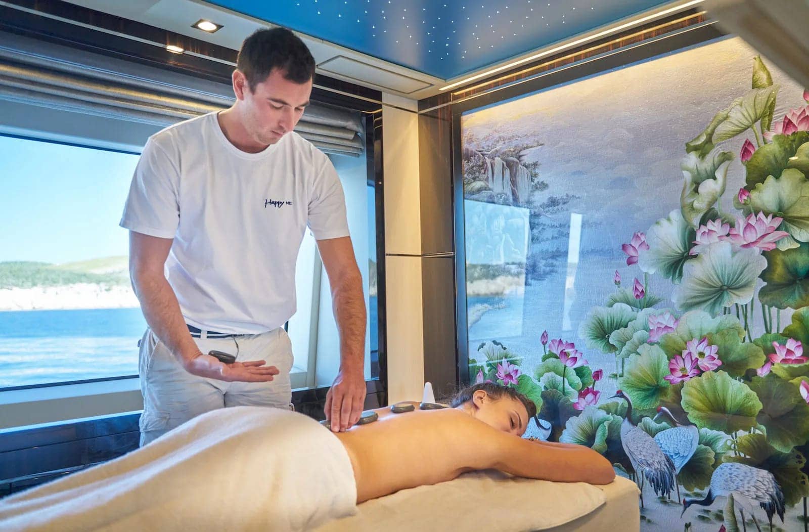 A preview of interior Spa massage room
